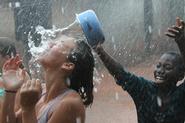  A water fight in Beposo village, Ashnanti Region, Ghana, by Andrea Wrobel '13.