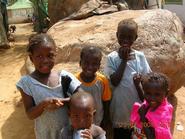 Children from the village of Baraqa, near Dakar, Senegal. Photo by Aminata Diop '11.