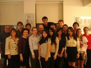 Bank of NY Mellon Wealth Manager Delia Marshall with NY Program students.