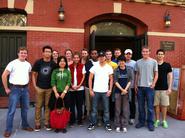 New York City Program students at the Bowery Mission.