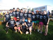 The 2011 Marathon Canoe Racing Team at the Adirondack Canoe Classic.