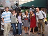 Brandon Clair, Katie Donahue, Elizabeth Faroh, Amy Barrows, Kaitlin Johnson, and Valentin Sukharev.