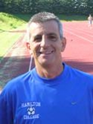 Hamilton College head men's soccer coach Perry Nizzi