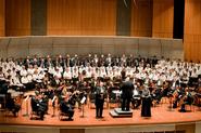 The Hamilton College Orchestra and Community Oratorio Society.