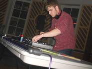 DJ David Borczuk '14.