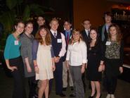 Hamilton's participants in the University of Pennsylvania's Model UN.