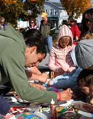 A scene from 2009's Fall Fest in Clinton.