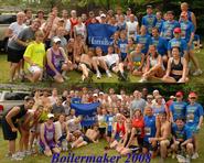 Hamilton runners at the 2008 Boilermaker.
