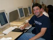 Greg Hartt '08 worked on atmospheric chemistry research in 2005.