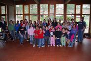 HAVOC members with children from Utica's Neighborhood Center.