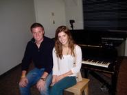 HAVOC music tutors Richard Maass '12 and Sara Kayeum '12.