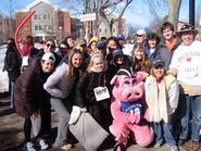 Members of Hamilton's 2010 Heart Run & Walk team.