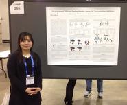 Mia Kang '17 presented her computational biophysical chemistry research at the ACS National Meeting and Exposition.