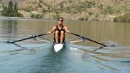 Andre Matias '11 training in Portugal for the 2009 Under-23 World Championships.