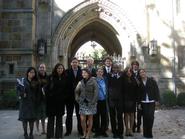 Hamilton's Model UN group participated in a simulation at Yale.