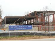 The Ruth and Elmer Wellin Museum of Art takes shape.