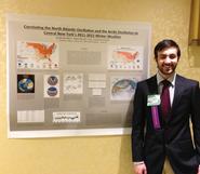 Marko Nikic '13 at the Northeastern Storm Conference.