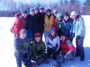 Hamilton's Nordic Ski Team.