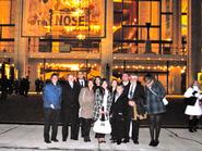 New York City program students at the Metropolitan Opera House.