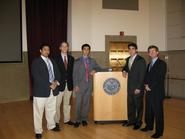 From left, Zee Haider, Clay Masters, Andrew Ravenna, Brendan Dunuwila, & Chris Lloyd.
