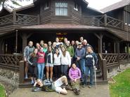 The Forever Wild Class with Professors Onno Oerlemans and Robin Kinnel at Jim Schoff's '68 Camp Wenonah.