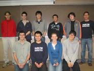 Members of Hamilton's Mathletics team took part in the Putnam Competition.
