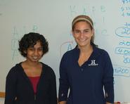 Ramya Ramnath '13 and Sarah Ohanesian '14