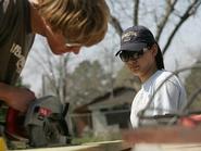 Nate Schneck and Sky Zhang. Photo courtesy of Steffani Nolte, Morning News.