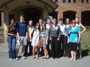 Classics majors and faculty attended the 3rd annual Parilia conference.