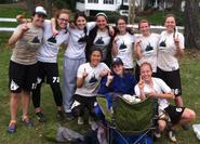 Women's Ultimate Frisbee Team