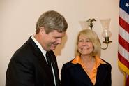 Tom '72 and Christie K'72 Vilsack at the Washington, D.C. welcome reception.