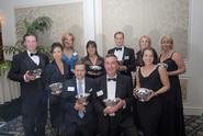 John Werner '92, back row center, was honored by the Boston Jaycees.