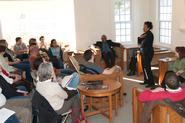 Giovanna Zaldini spoke at the Days-Massolo Center.