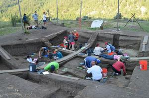 2013 Archaeology Field School Site