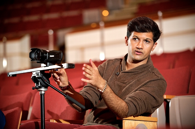 Asad Javed ’15 Pursues His Love of Film
