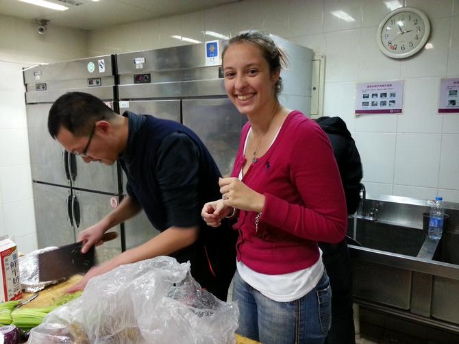 Hamilton Study Abroad Students Celebrate Thanksgiving