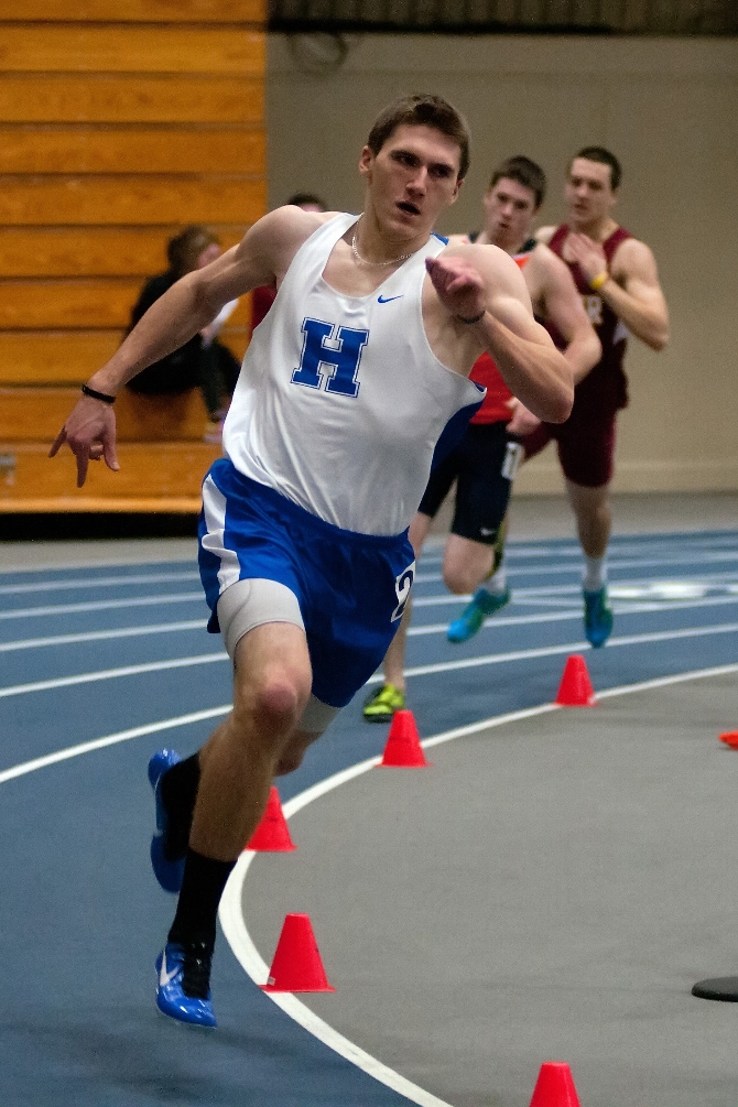 Three wins for men's track & field in Hamilton Invitational News
