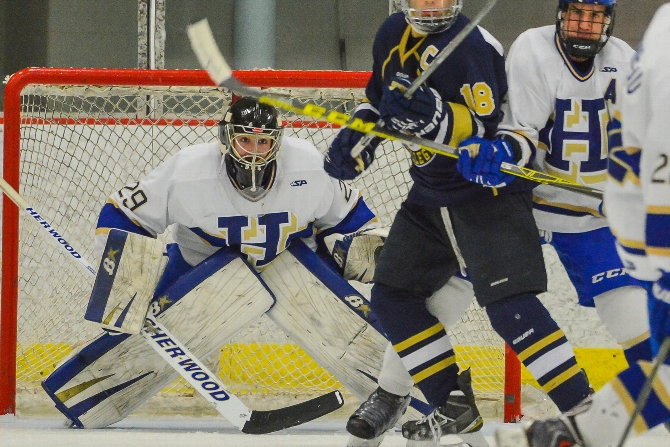 Men's hockey victimized by No. 3 Trinity's rally - News - Hamilton College