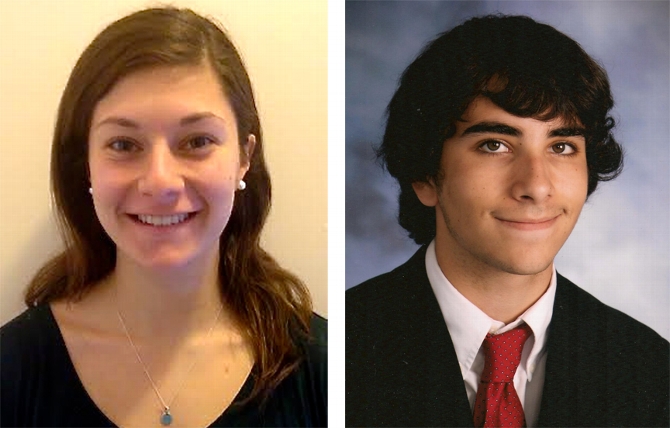 Rebecca Rees ’16, Andrew Fletcher ’17 Awarded Coccia Foundation Scholarships