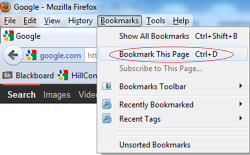 Mozilla adding bookmarks 2