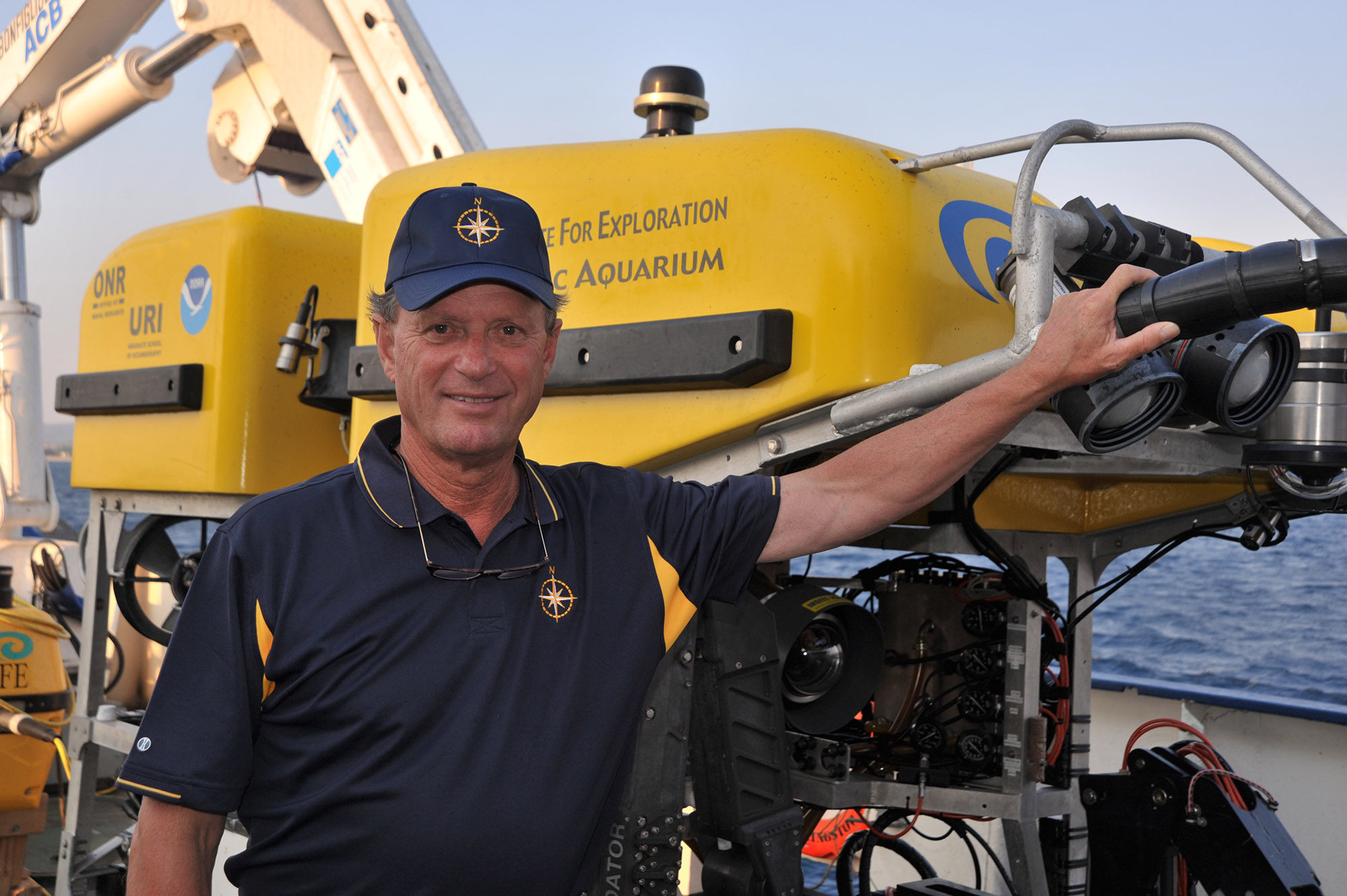 Oceanographer Robert Ballard