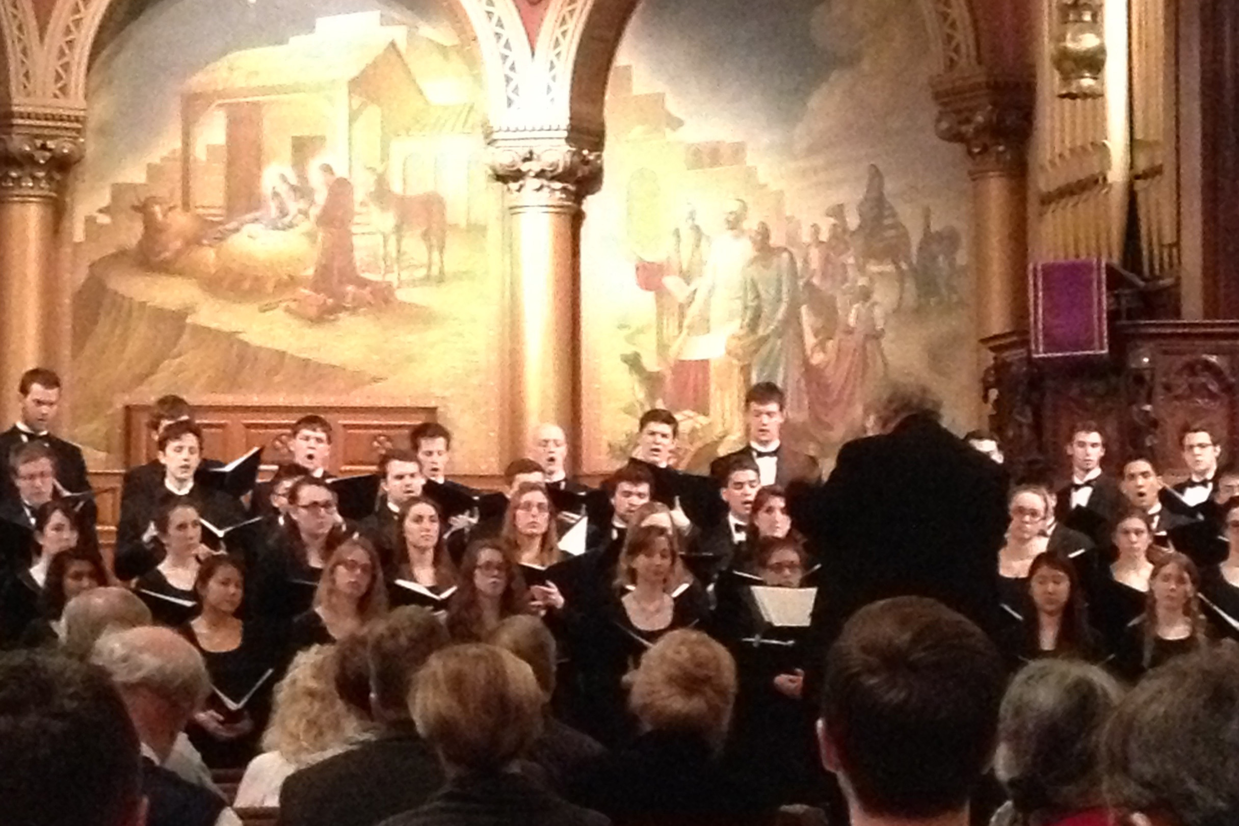 Choir at Philadelphia's Church of the Holy Trinity 