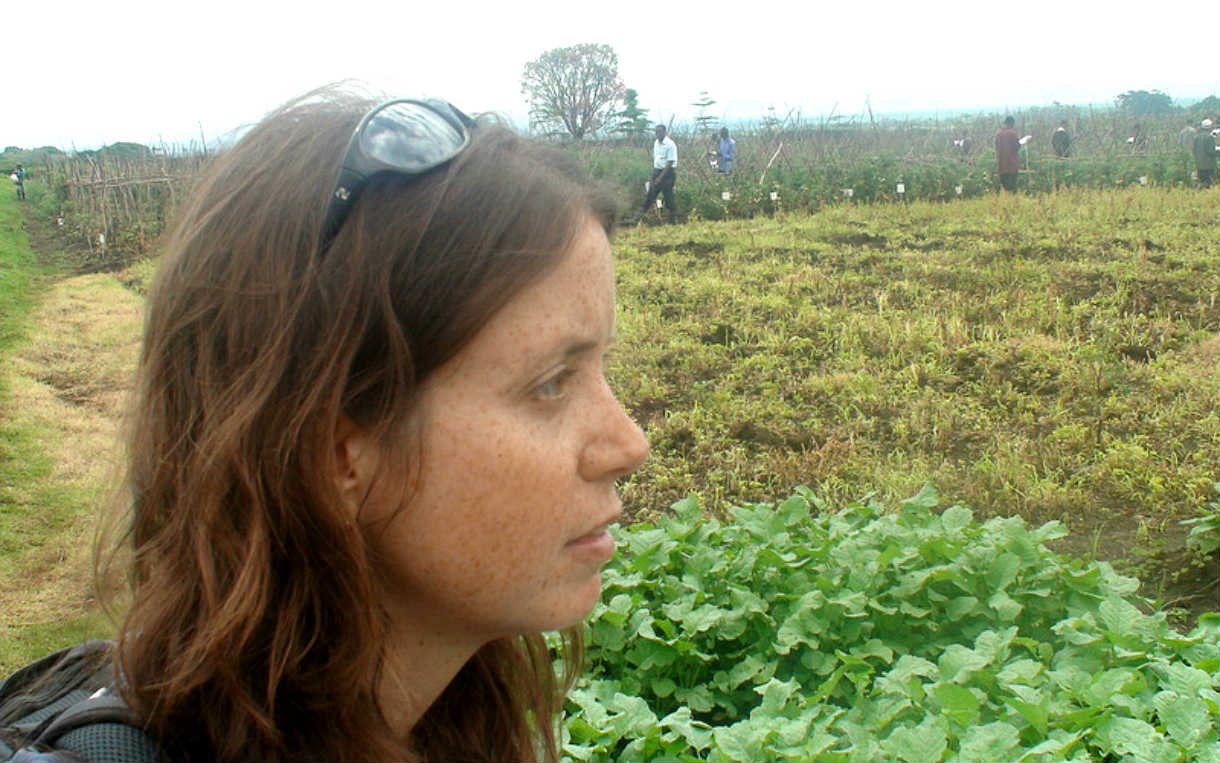 Danielle Nierenberg in Tanzania