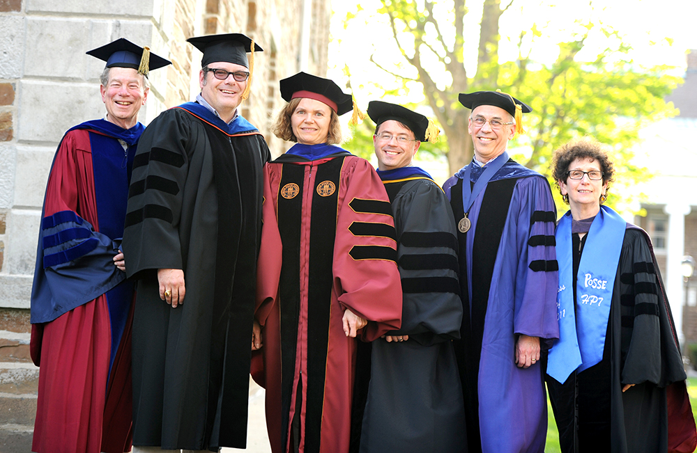 From left Robert Simon, Chaise LaDousa, Myriam Cotten. Rob Martin, Dan Chambliss, Nancy Rabinowitz. Missing from photo Heidi Ravven.