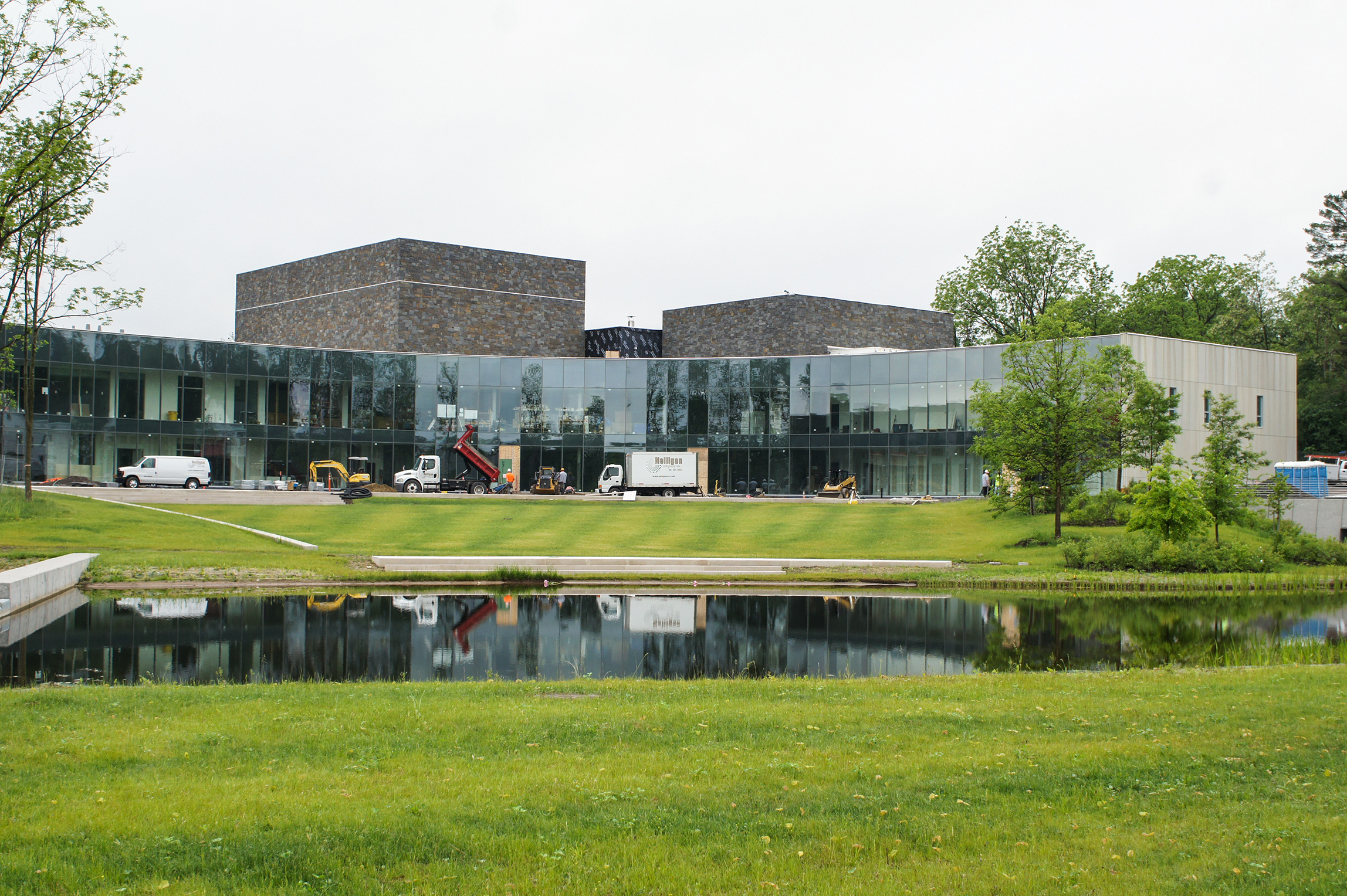 Progress on the Kennedy Center for Theatre and the Studio Arts on June 9.