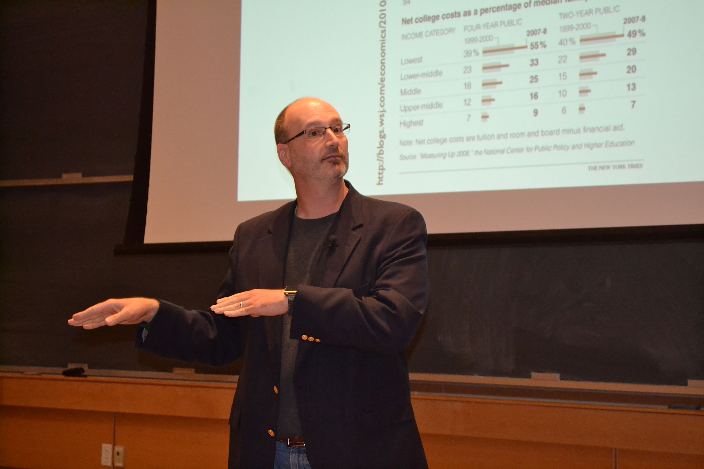 R. David Lankes gave the Couper Phi Beta Kappa Lecture on Oct. 10