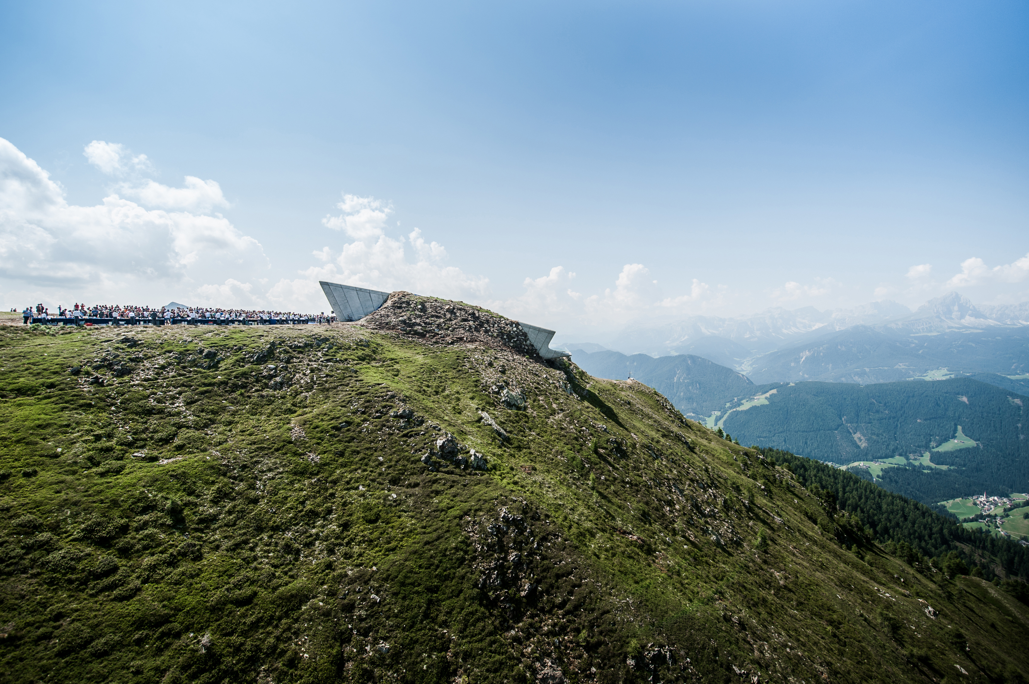 Designed by Zaha Hadid, the Corones Museum is the sixth in Messner’s mountain museums