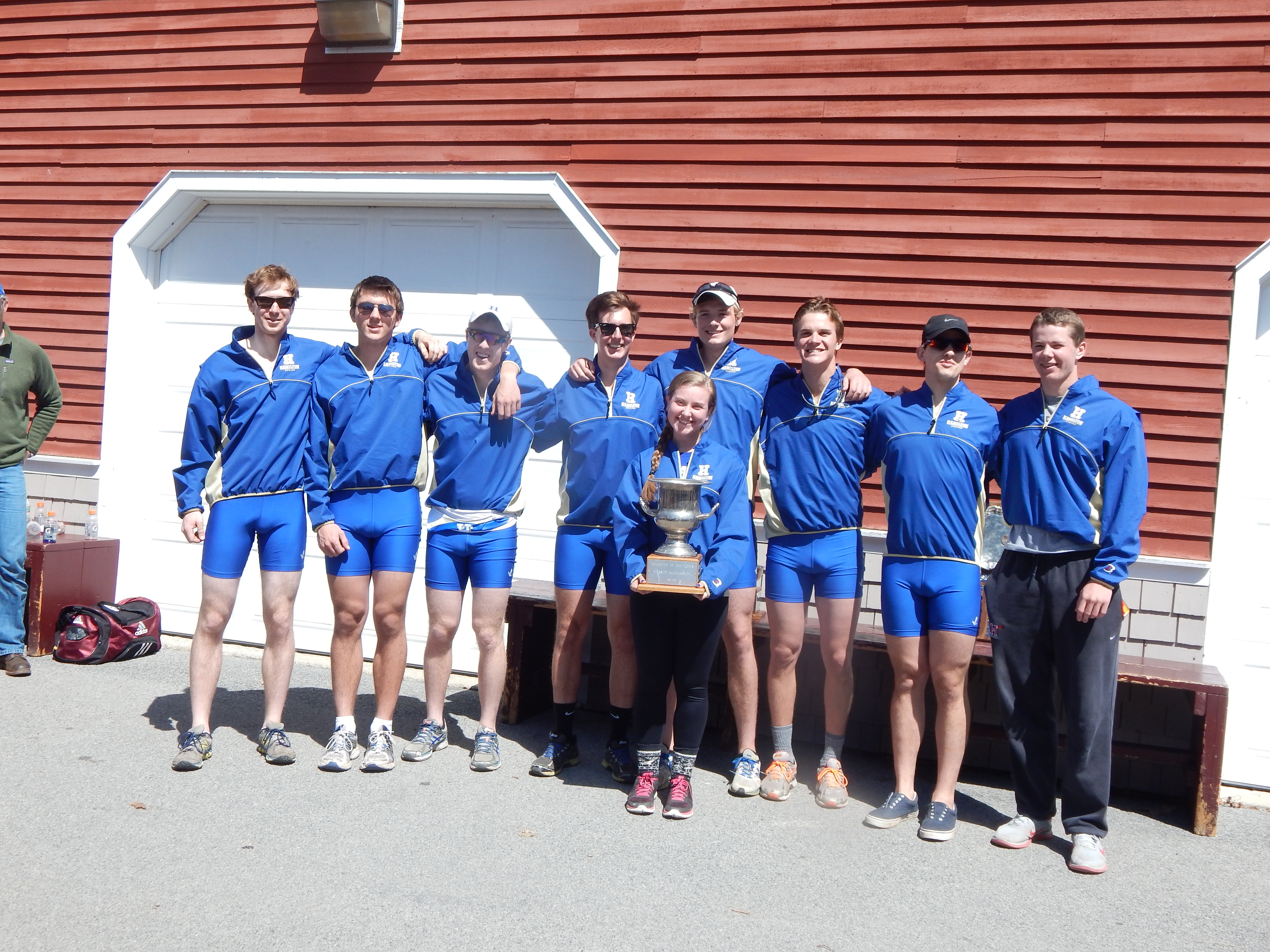 Men's rowing claims Gilman Cup News Hamilton College