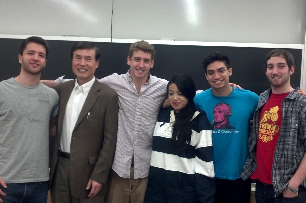 Ryan Beres, Professor De Bao Xu, David Goldstein, Kimberly Rowley, Liam Frost, Mitchell Scher