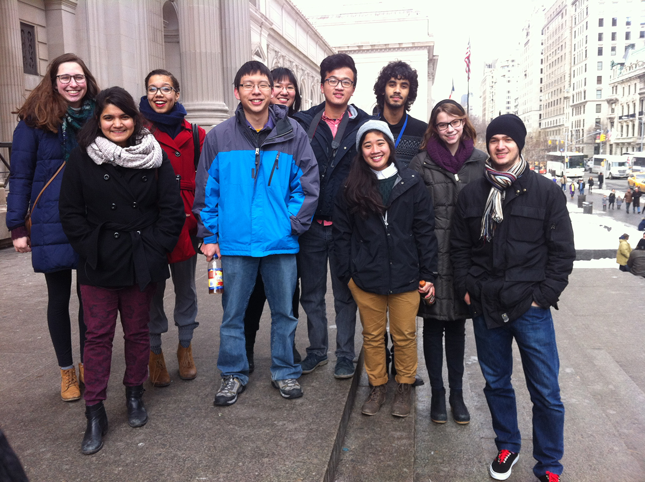 Jessye McGarry, Sarah Rahman, Aleta Brown, Sterling Xie, Jessica Tang, Sitong Chen, Merisa Dion, Jake Blount, Zoe Bodzas and Dima Kaigorodov.